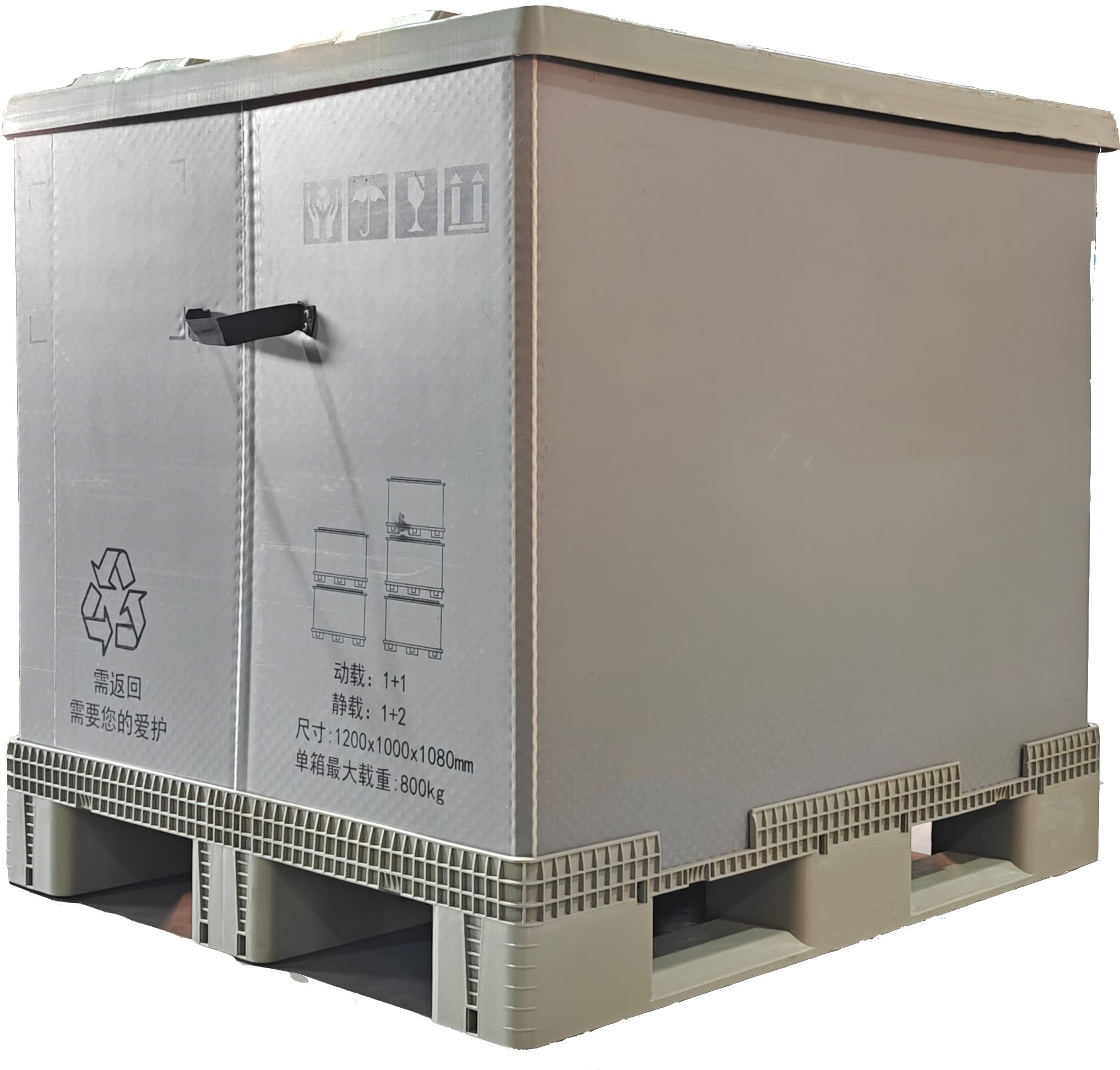 Контейнер-поддон, отлитый под давлением