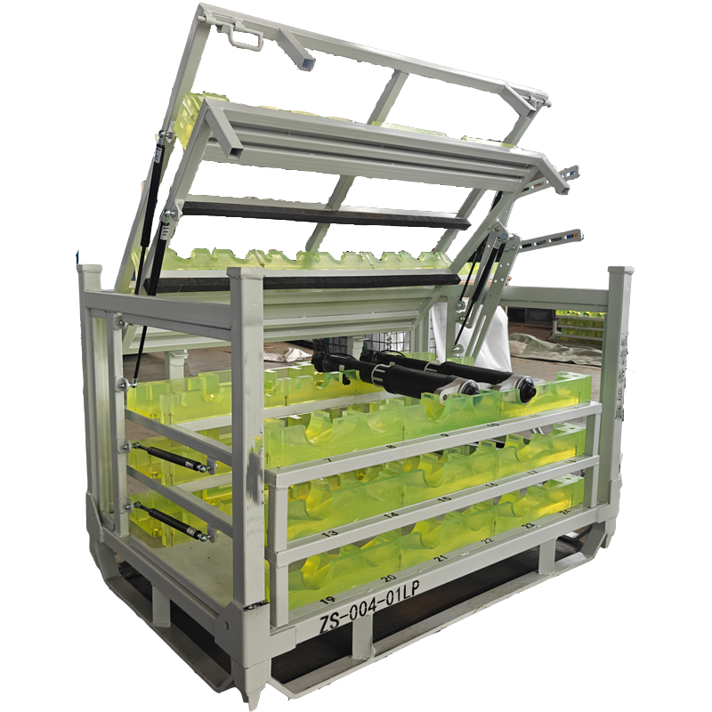 Металлический стеллаж для хранения сепаратора полиуретана