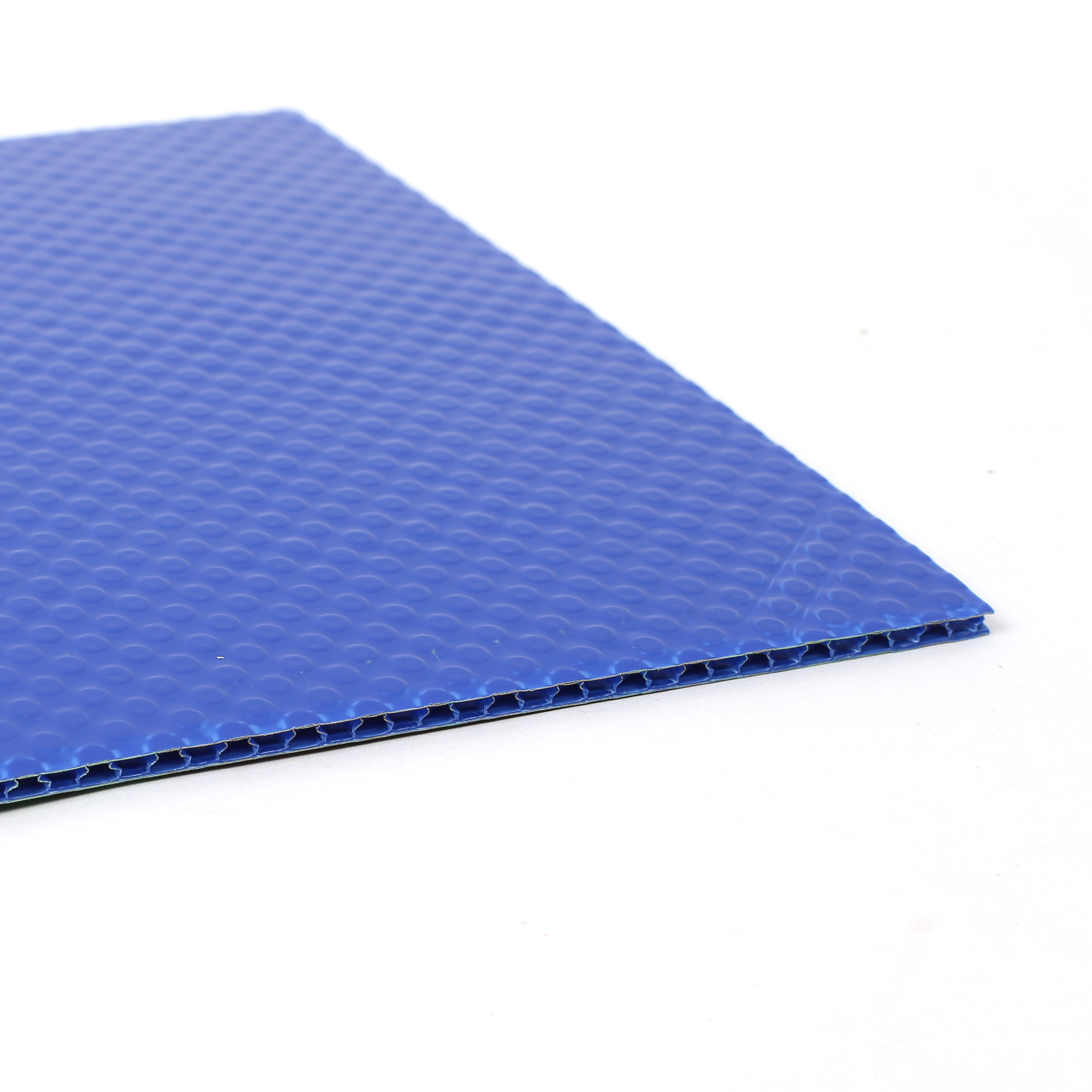 Синяя сотовая панель