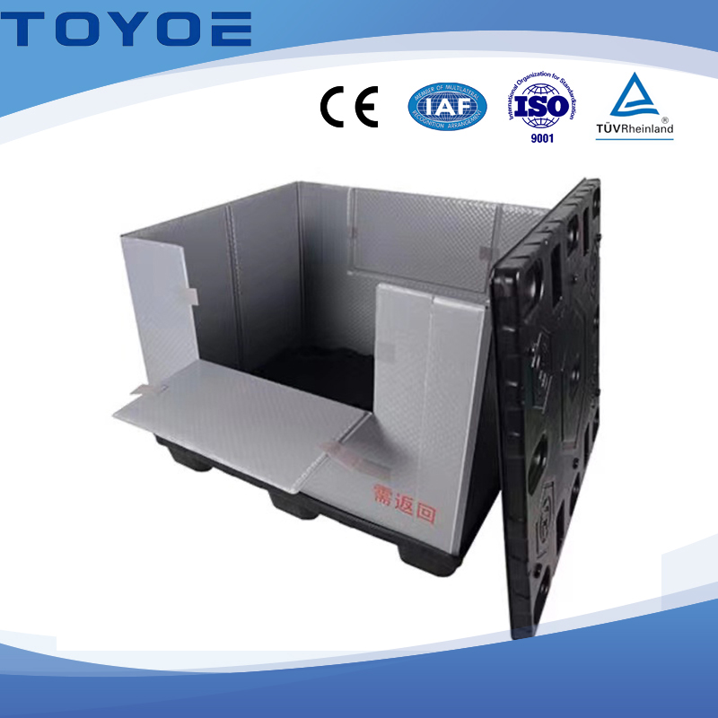 Складываемое устойчивый к воздействию пластиковый контейнер HDPE